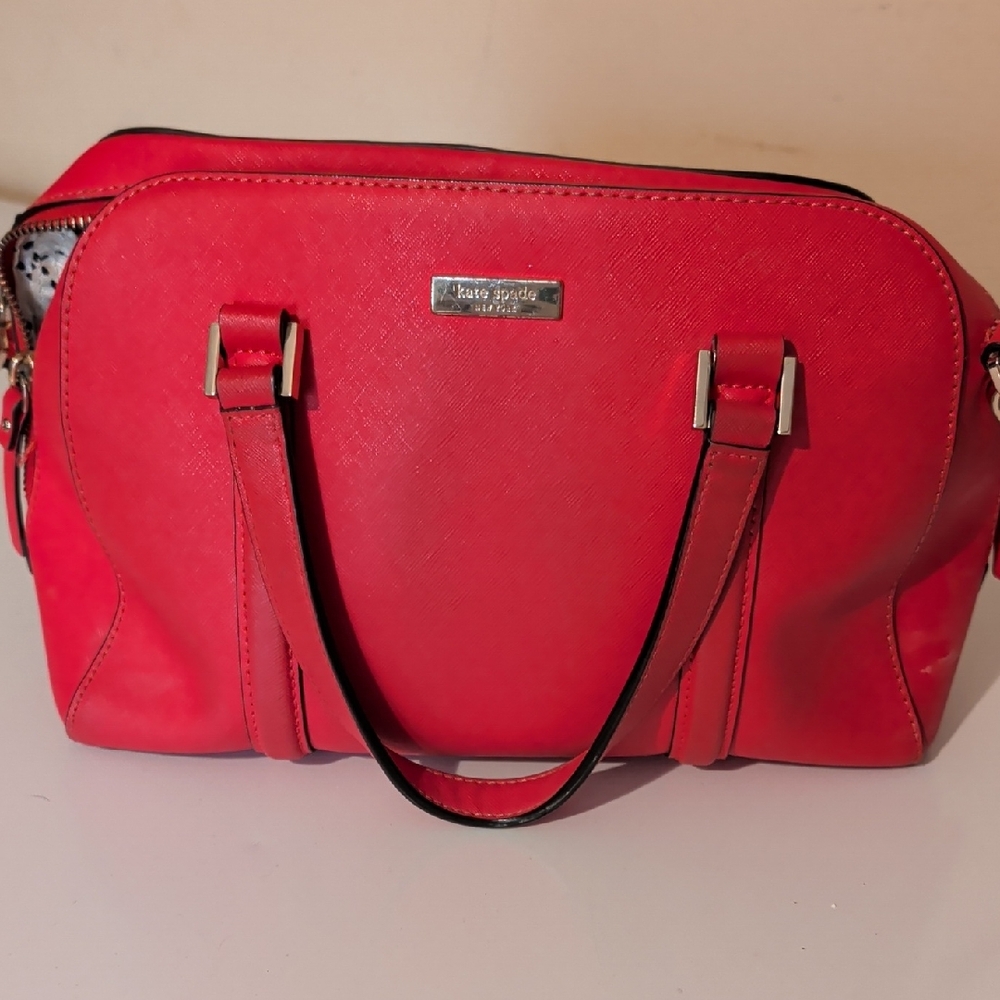 Kate Spade Vibrant Red Satchel